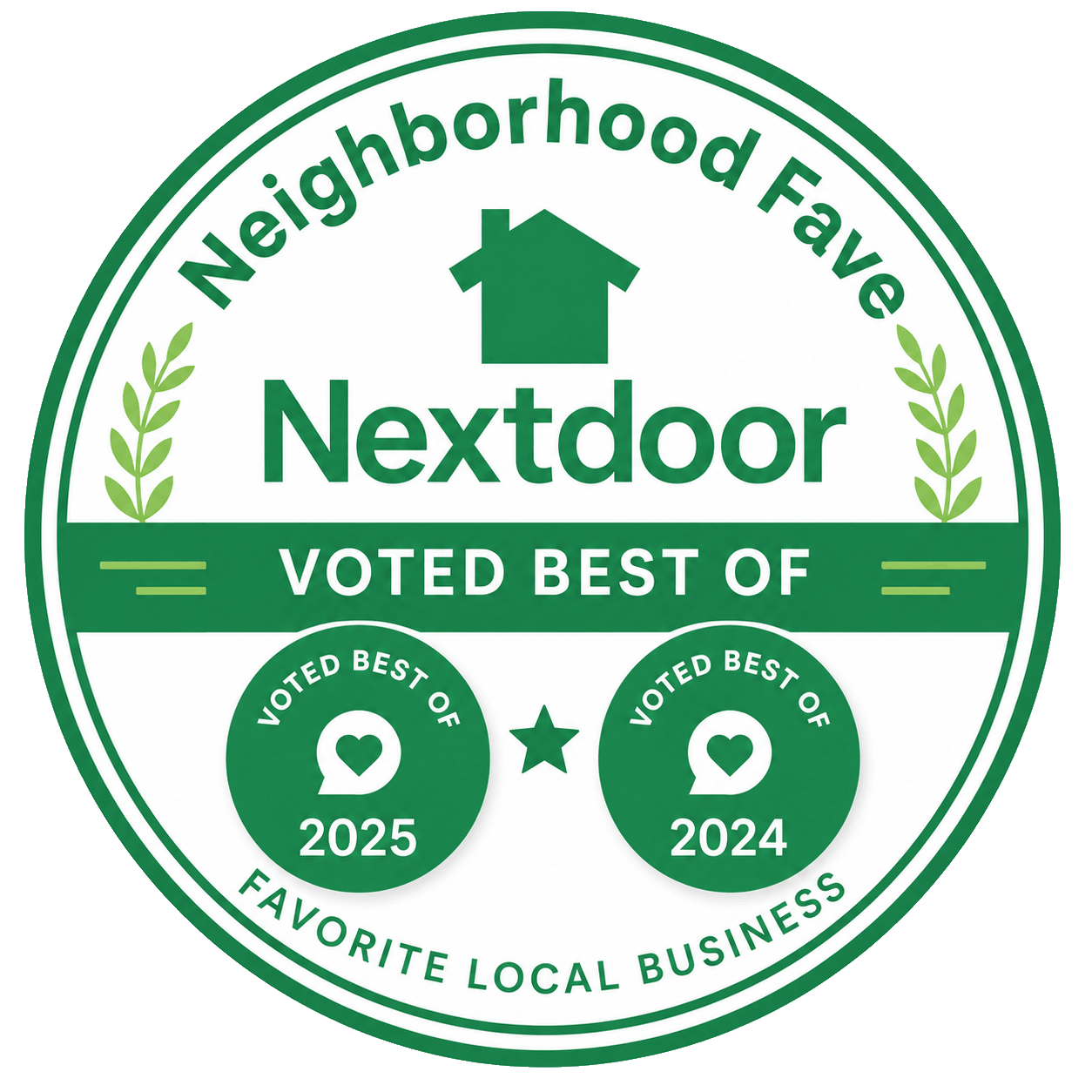 Nextdoor Neighborhood Fave &mdash; Voted Best Of 2024 & 2025